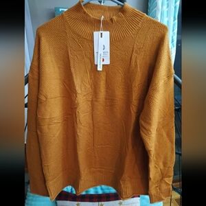 Cozy Light Brownish Gold Sweater